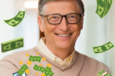 spend bill gates money